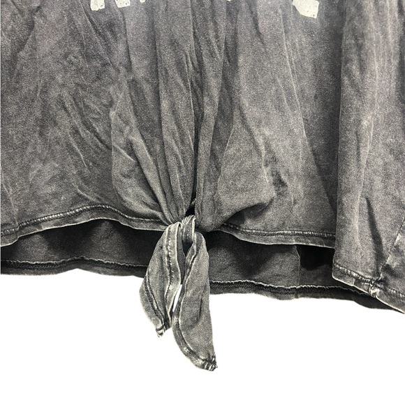 Lyric Culture Red Label I Want to Rock and Roll All Nite Black Graphic T-Shirt M - Picture 4 of 6